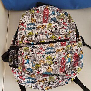 Walt Disney Parks Authentic Backpack  - Multicolored - Disney Characters